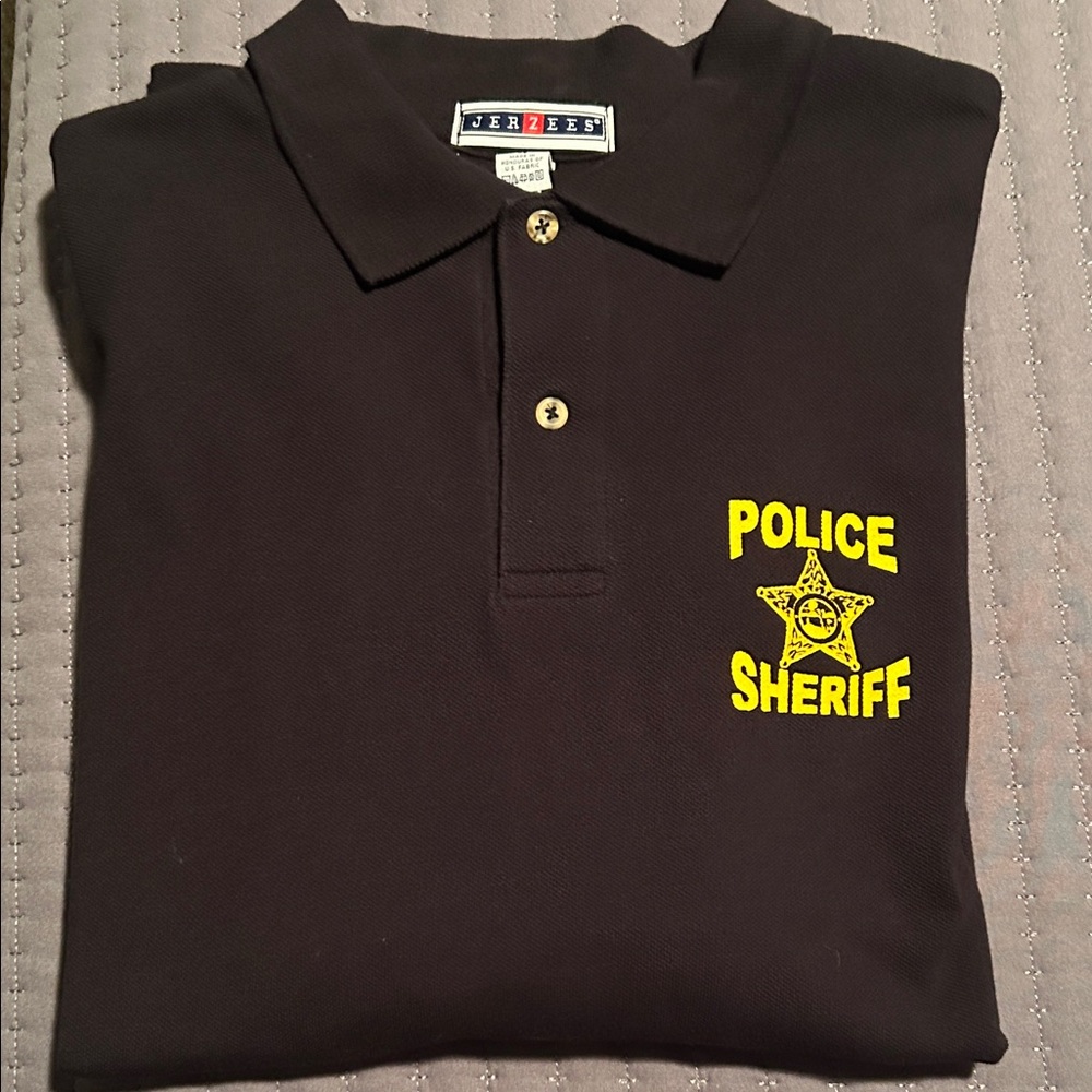 Men’s XL polo from joint gang task force